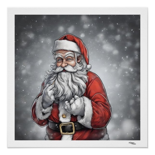 Santa Claus Poster (Front)