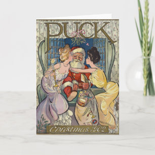 Santa Claus ~ Puck Magazine Cover ~ 12/03/1902 Holiday Card