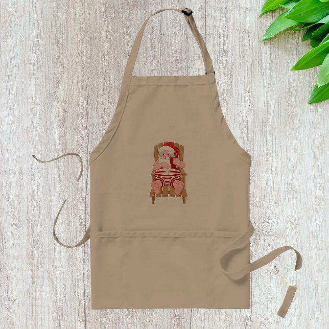 Santa Claus Relaxing Apron (Creator Uploaded)