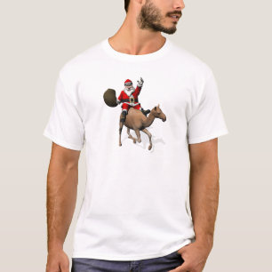 Santa Claus Riding A Camel T-Shirt