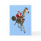 Santa Claus Riding A Giraffe