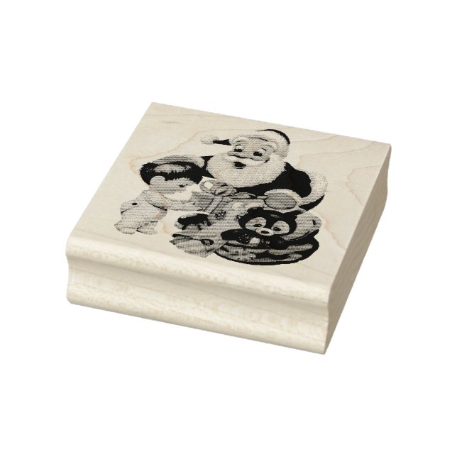 Santa Claus Rubber Stamp (Stamp)