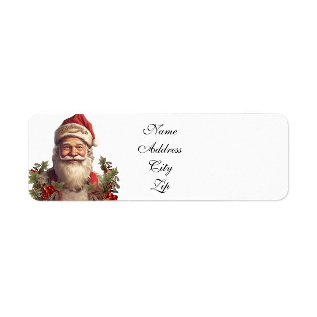 Santa Claus Saint Nicholas Christmas  (Front)