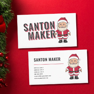 Santa Claus - Santon Maker Business Card