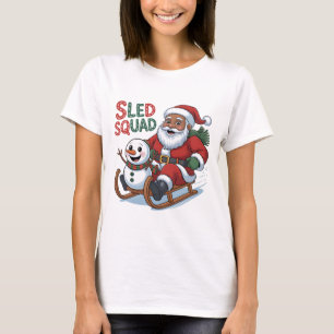 Santa Claus Shirt Vintage Christmas 2025 T Shirt