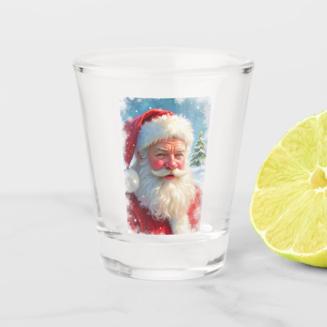 Santa Claus Shot Glass (Front)