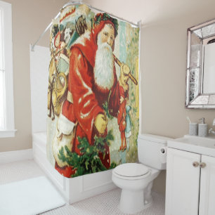 Santa Claus - Shower Curtain
