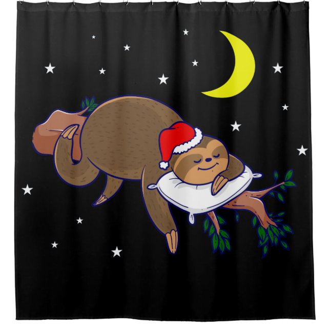 santa claus sloth christmas (Front)
