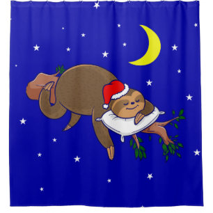santa claus sloth xmas