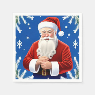 Santa Claus Smiling Napkin