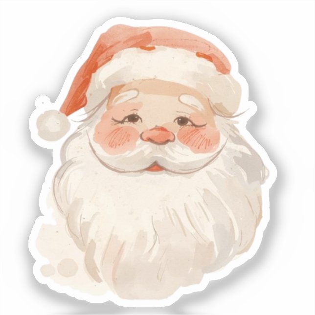 Santa Claus Sticker  (Front)