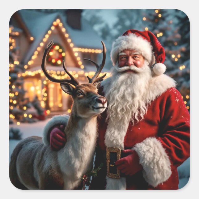 Santa Claus Stickers (Front)