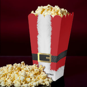 Santa Claus Suit Belt Merry Christmas Favor Box