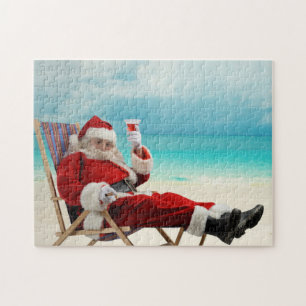 Santa Claus Summer Jigsaw Puzzle
