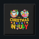 Santa Claus Sungles Beach Christmas In July Men Wo Magnet<br><div class="desc">Santa Claus Sungles Beach Christmas In July Men Women Kid 2</div>