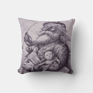 Santa Claus Throw Pillow