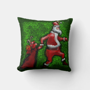 Santa Claus Throw Pillow