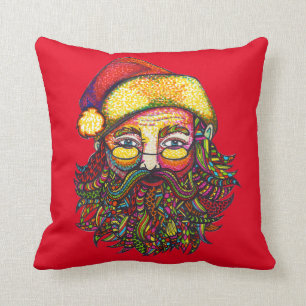 Santa Claus Throw Pillow