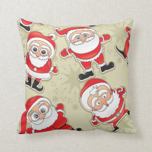 Santa Claus Throw Pillow