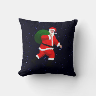 Santa Claus Throw Pillow