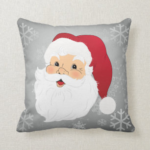 Santa Claus Throw Pillow