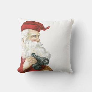 Santa Claus Throw Pillow