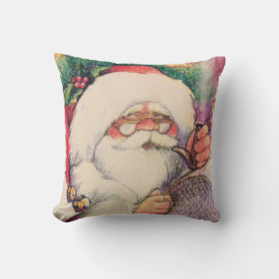 Santa Claus Throw Pillow