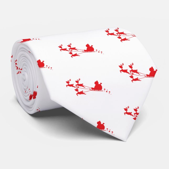 santa claus tie (Rolled)