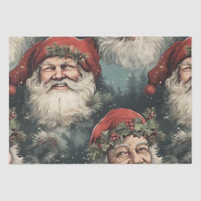 Santa Claus Tissue Paper (Front)