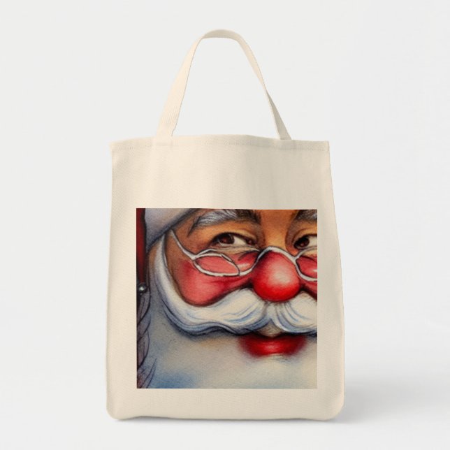 Santa Claus Tote Bag (Front)
