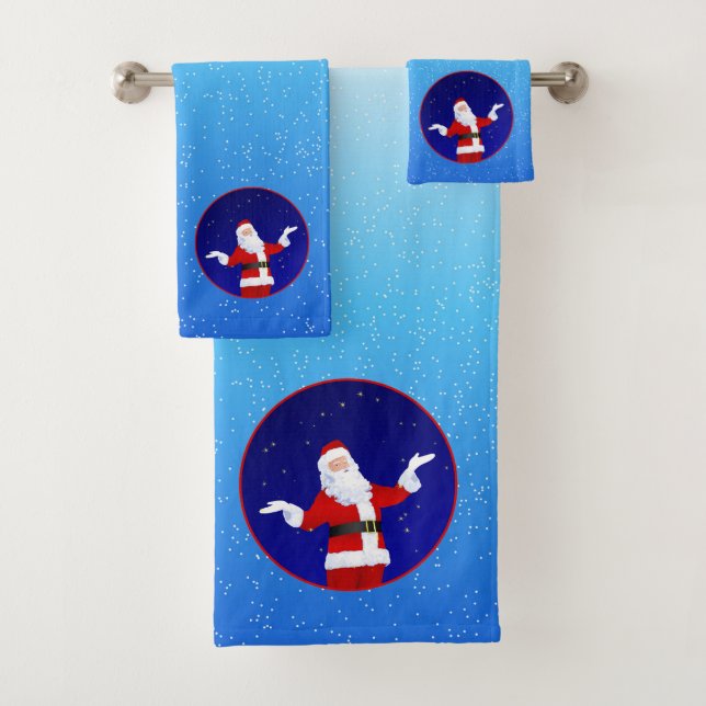 Santa Claus Towel (Insitu)