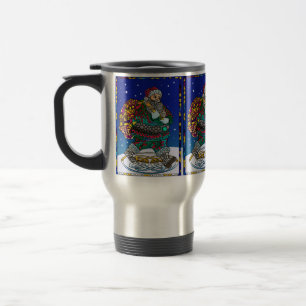 Santa Claus Travel Mug