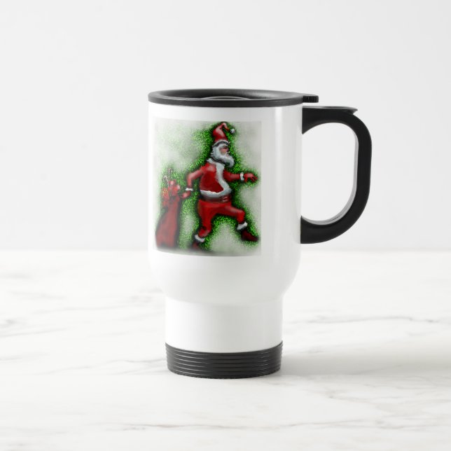 Santa Claus Travel Mug (Right)
