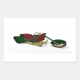 Santa Claus' Trike Sticker
