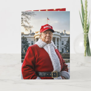 Santa Claus Trump  Card