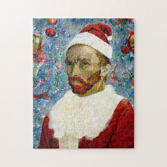 Santa Claus, Van Gogh Jigsaw Puzzle (Vertical)