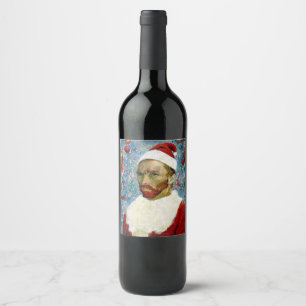 Santa Claus, Van Gogh Wine Label