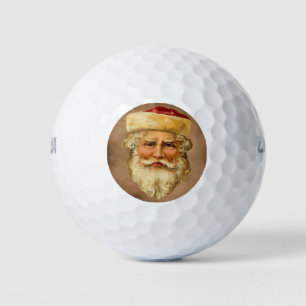 Santa Claus Vintage Golf Ball