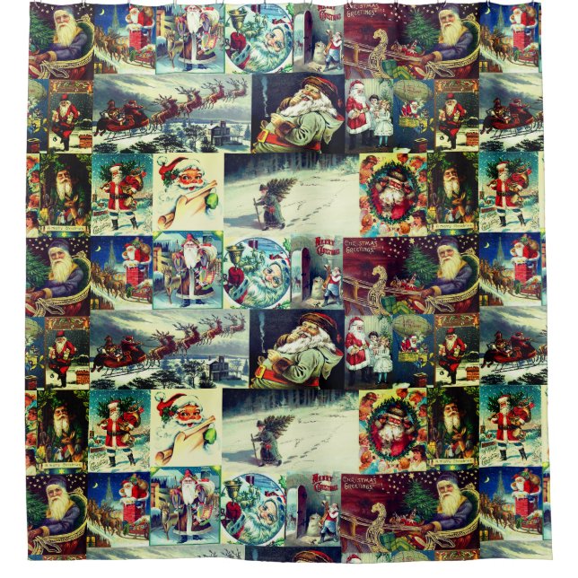 Santa Claus vintage old world illustrations (Front)
