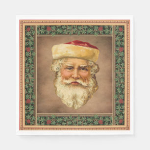 Santa Claus Vintage Paper Napkin