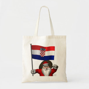 Santa Claus Visiting Croatia Tote Bag