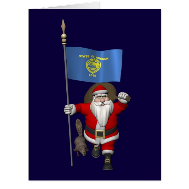 Santa Claus Visits The Beaver State (Front)
