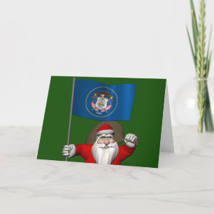 Santa Claus Visits Utah Holiday Card