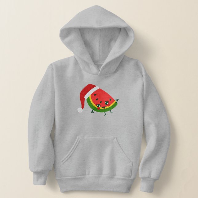 santa claus watermelon pink christmas  (Laydown)
