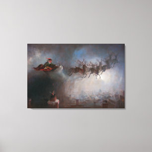 Santa Claus   William Holbrook Beard   Canvas Print