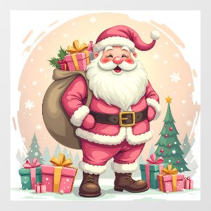 Santa Claus Window Cling