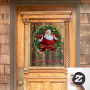 Santa Claus Window Cling