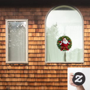Santa Claus Window Cling