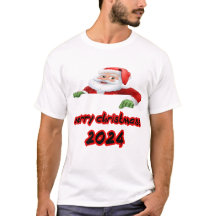 Santa Claus wishes you all a happy New Year