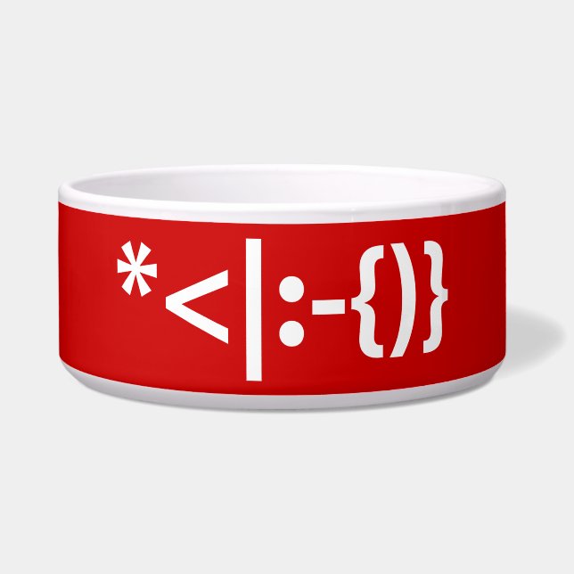 Santa Claus with Beard Christmas Emoticon (Front)